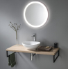 Aqualine VEGA deska pod umyvadlo 82, 5x45cm, dub platin VG785