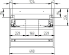Mereo Aira, koupelnová skříňka 61 cm, Multidecor, Dub Patinovaný CN790SDUP1