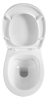 Isvea ABSOLUTE závěsná WC mísa, Rimless, 35x50cm, bílá 10AB02002