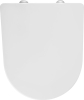 Sapho TURKU WC sedátko, Soft Close, Easy Take, bílá PCS104
