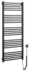 Sapho METRO-E elektrické otopné těleso rovné 500x1340 mm, 500 W, černá mat ME513B