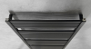 Aqualine TONDI otopné těleso rovné 600x1690 mm, středové připojení, černá mat DT496T