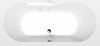Polysan LEVANA hydromasážní vana, 170x80x39cm, Highline Hydro-Air, chrom 71745.6010
