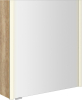 Sapho ALIX galerka s LED osvětlením 66x70x17, 5cm, levá/pravá, dub alabama AX166-0022
