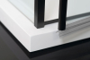 Polysan ZOOM BLACK obdélníkový sprchový kout 1400x800mm L/P varianta ZL1314BZL3280B