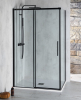Polysan ALTIS BLACK obdélníkový sprchový kout 1200x800 mm, L/P varianta AL3012BAL5912B