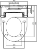 Sapho BLOOMING elektronický bidet s dálkovým ovládáním NB-R770D