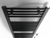 Aqualine DIRECT-E elektrické otopné těleso rovné 450x960 mm, 300 W, černá ILE94TB