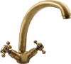 Sapho ANTEA stojánková dřezová baterie, výška 265mm, bronz 3116
