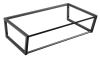 Sapho SKA konzole pod umyvadlo 750x200x460mm, černá mat SKA202
