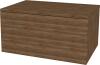 Mereo Ponte, koupelnová skříňka 70 cm, Multidecor, Ořech Pacifik tabákový CN291OPT2