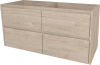 Mereo Opto, koupelnová skříňka 121 cm, Multidecor, Light Rock Hickory CN993SLRH1