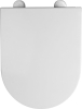 Bruckner HEIKE WC sedátko, Slim, Soft Close, duroplast, bílá 301.309.4