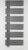 Sapho SILVANA otopné těleso 600x1500 mm, metalická stříbrná IR155