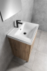 Aqualine SAVA 60 keramické umyvadlo nábytkové 60x46cm, bílá 2060