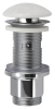 Sapho BLOK umyvadlová výpust 5/4“, click-clack, zátka leštěný bílý mramor 2401-921