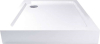 Mereo Čtvercová sprchová vanička, 90x90x14 cm, SMC, bílá, včetně nožiček a sifonu CV31H