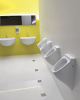Kerasan AQUATECH urinál se zakrytým přívodem vody 21x53, 5 cm, včetně sifonu, bílá 373501