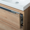 Mereo Mailo, koupelnová skříňka 61 cm, chrom madlo, Multidecor, White Loft Pine CN590SWLP1