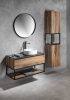 Sapho SKARA deska Rockstone 101, 2x12x46cm, black attica CG029-0598