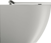 GSI PURA WC mísa stojící, Swirlflush, 36x55cm, spodní/zadní odpad, cenere dual-mat 880317