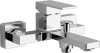 Sapho CUBEMIX nástěnná vanová baterie, chrom CM010