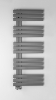 Sapho SILVANA otopné těleso 500x1236 mm, metalická stříbrná IR153