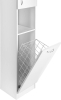 Aqualine SIMPLEX ECO vysoká skříňka s košem 30x180x30cm SIME310