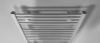 Aqualine DIRECT-E elektrické otopné těleso rovné 450x960 mm, 300 W, bílá ILE94T