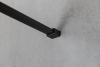 Gelco VARIO BLACK jednodílná sprchová zástěna do prostoru, matné sklo, 1000 mm GX1410GX2214