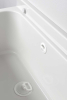Aqualine Závěsná výlevka 55x34cm, plast, bílá PI5055