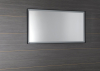 Sapho SORT zrcadlo s LED osvětlením 120x70cm, černá mat ST120