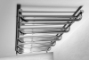 Sapho MANISA otopné těleso 600x1328mm, s pěti madly pro ručník, chrom IZ111