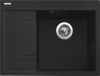 Granitový dřez Sinks RIM 650 P Metalblack pravý SIGRI65050074P