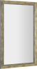 Sapho DEGAS zrcadlo v dřevěném rámu 716x1216mm, černá/starobronz NL732