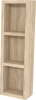 Mereo Aira, koupelnová skříňka 20 cm, horní, policová, Multidecor, Dub Bardolino CN796SDBAR