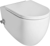 Isvea INFINITY CLEANWASH závěsná WC mísa, integrovaný ventil a bidet. sprška, Rimless, 36, 5x53cm, bílá 10NFS1001I
