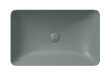 GSI PURA keramické umyvadlo na desku 60x38cm, agave mat 883704