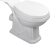 Aqualine ANTIK WC kombi mísa, 35x72 cm, zadní/spodní odpad, bílá AK107-432