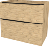 Mereo Mailo, koupelnová skříňka 61 cm, černé madlo, Multidecor, Dub San remo sand CN590SBDSAN