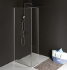 Polysan MODULAR SHOWER pevný panel k instalaci na stěnu modulu MS2, 400 mm, levý MS2B-40L