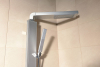 Aqualine ROME sprchový sloup k napojení na baterii, hlavová, ruční sprcha, chrom SL760