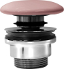 GSI GSI umyvadlová výpust 5/4“, click-clack, keramická zátka, 5-65mm, blush mat PCS24