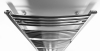 Aqualine ALYA otopné těleso oblé 600x1703mm, chrom LLC205