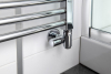 Sapho CORNER COMBI SIMPLY připojovací sada ventilů triaxiální, pravé provedení, chrom CP330S