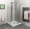 Polysan ZOOM čtvercová sprchová zástěna 900x900mm, čiré sklo ZL5415