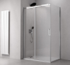 Polysan THRON ROUND obdélníkový sprchový kout 1600x800mm, kulaté pojezdy TL1680-5005