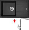 Granitový dřez Sinks LINEA 780 Metalblack + Elka G4674