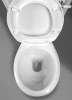 Aqualine ANTIK WC kombi mísa, 35x72 cm, zadní/spodní odpad, bílá AK107-432