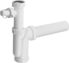 Bruckner Dřezový sifon s odbočkou 6/4", DN50, bílá 155.116.0